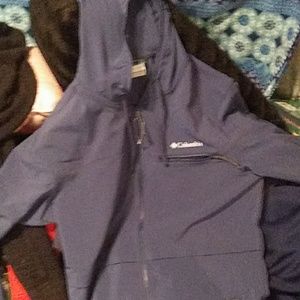 Blue columbia jacket